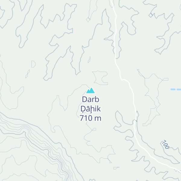 Map of Darb Ḑāḩik