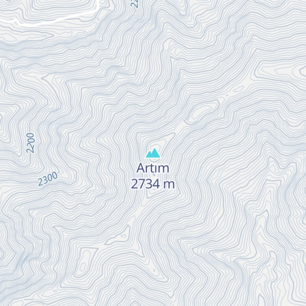 Map of Artım