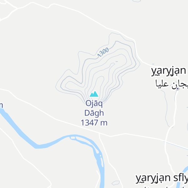 Map of Ojāq Dāgh