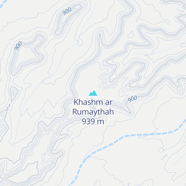 Map of Khashm ar Rumaythah