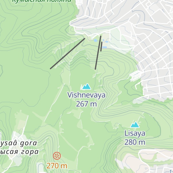 Map of Vishnevaya