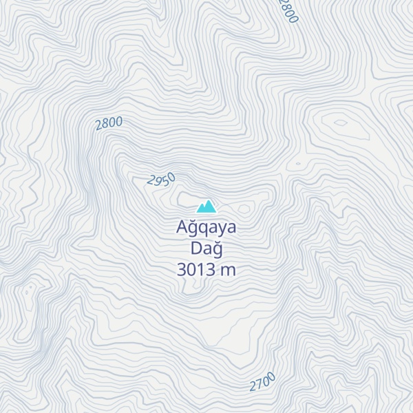 Map of Ağqaya Dağ