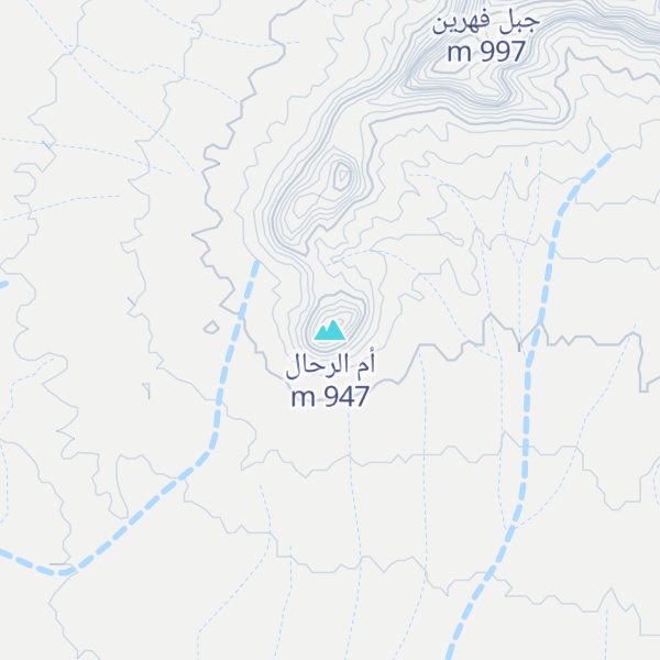 Map of أم الرحال