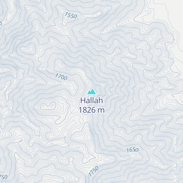 Map of Hallah