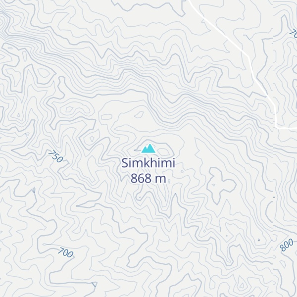 Map of Simkhimi
