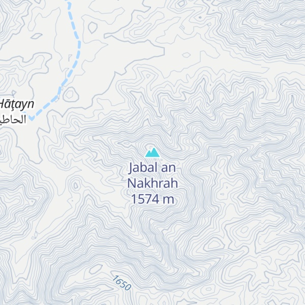 Map of Jabal an Nakhrah