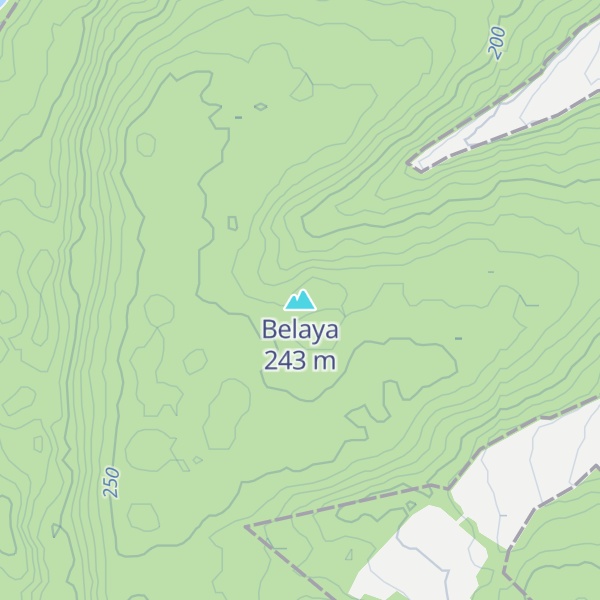 Map of Belaya