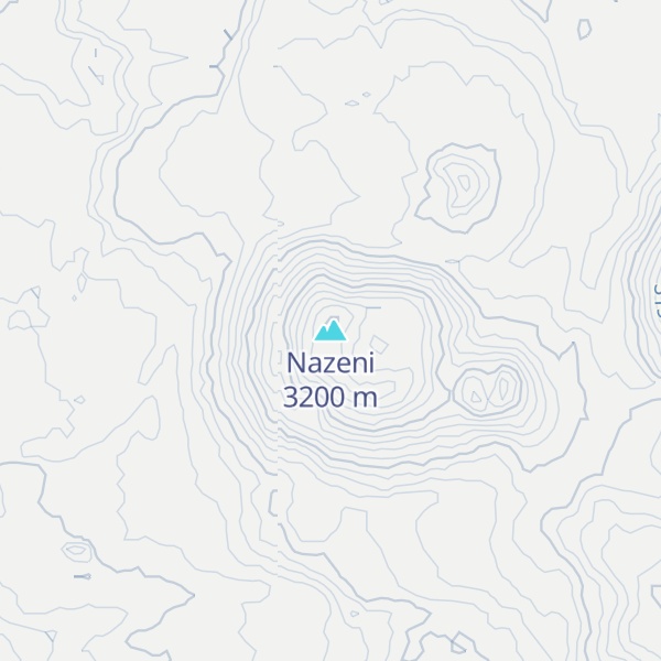 Map of Nazeni