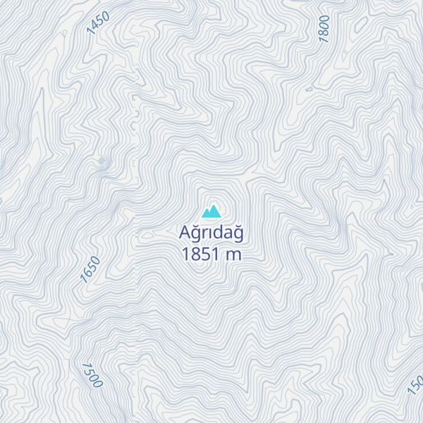 Map of Ağrıdağ
