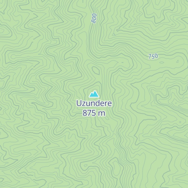Map of Uzundere