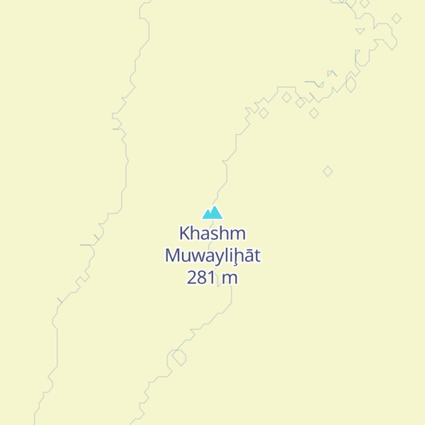 Map of Khashm Muwayliḩāt