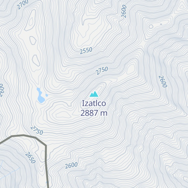 Map of Izatlco