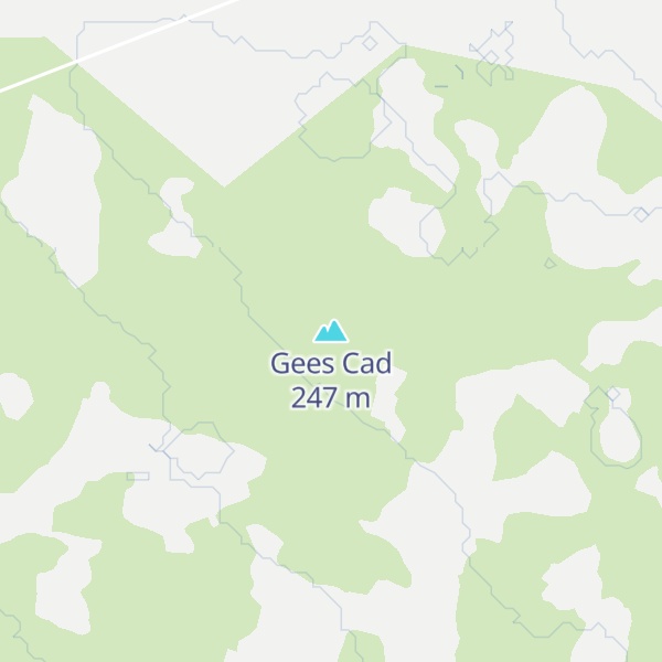 Map of Gees Cad