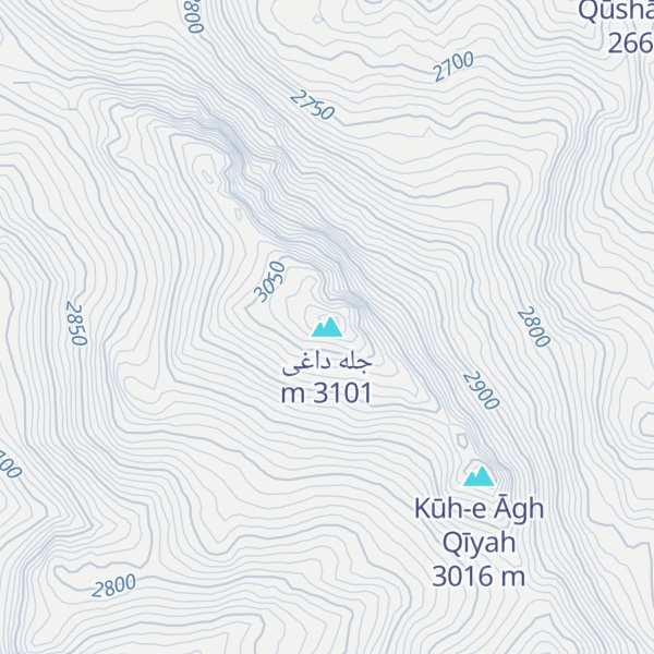 Map of جله داغی