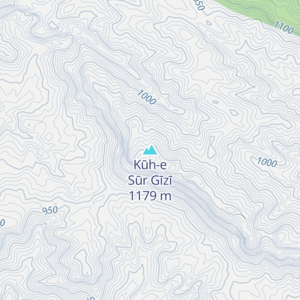 Map of Kūh-e Sūr Gīzī