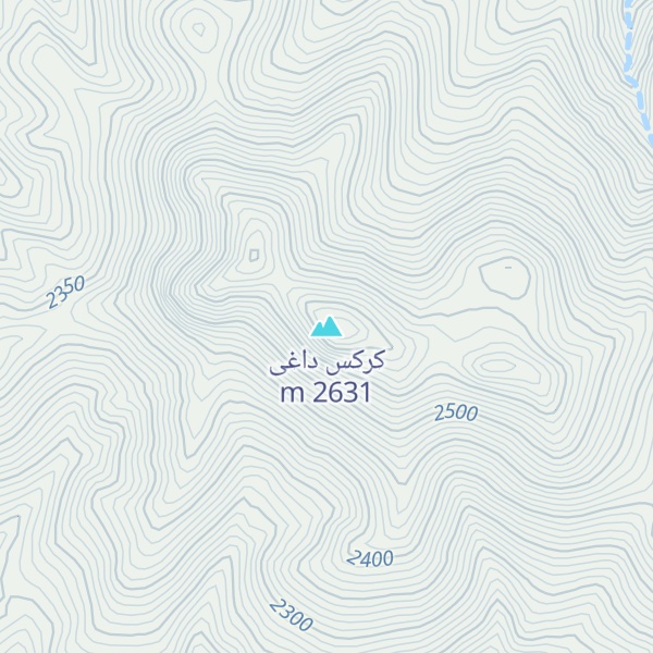 Map of کرکس داغی