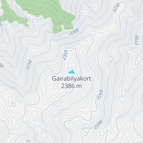 Map of Gairabilyakort