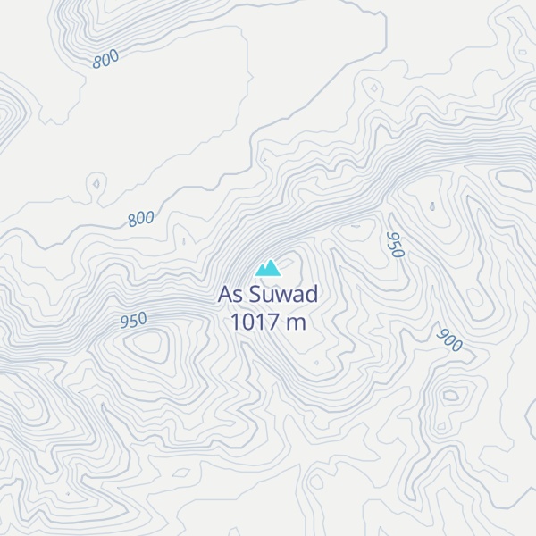 Map of As Suwad