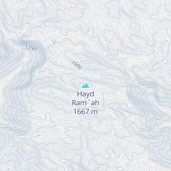Map of Hayd Ram`ah