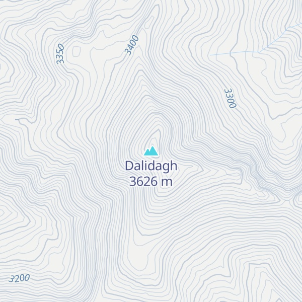 Map of Dalidagh