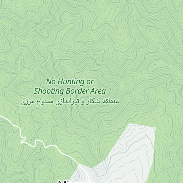 Map of Kūh-e Kaneh Garag