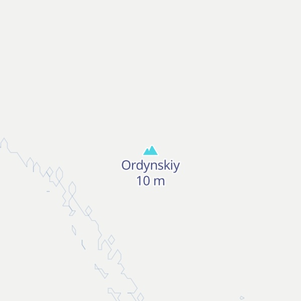 Map of Ordynskiy