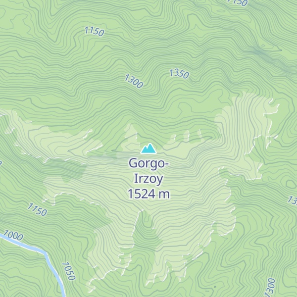 Map of Gorgo-Irzoy