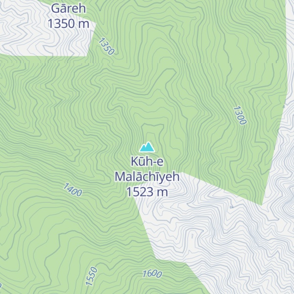 Map of Kūh-e Malāchīyeh