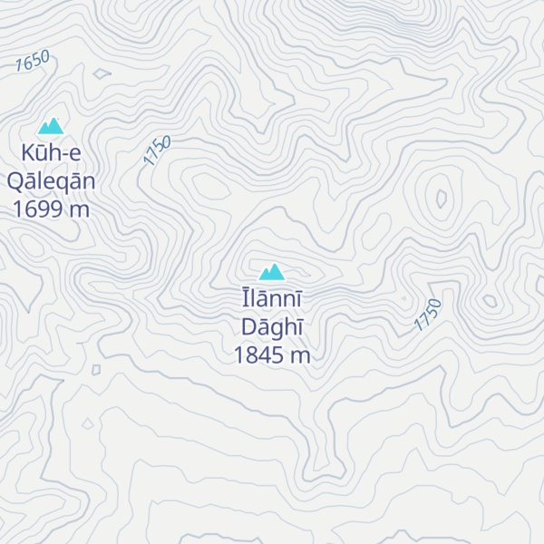 Map of Īlānnī Dāghī