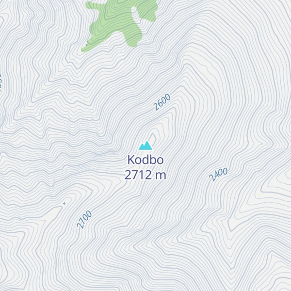 Map of Kodbo