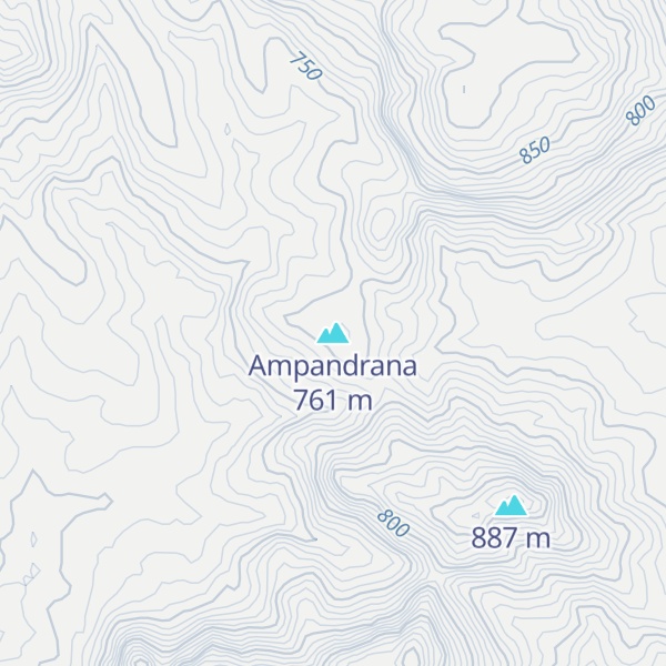 Map of Ampandrana