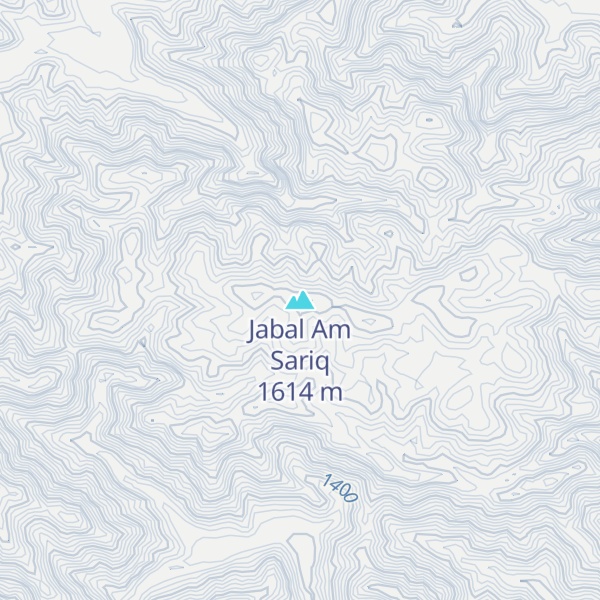 Map of Jabal Am Sariq
