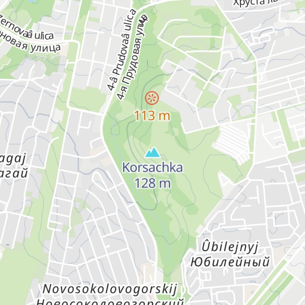 Map of Korsachka
