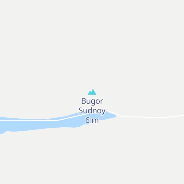 Map of Bugor Sudnoy