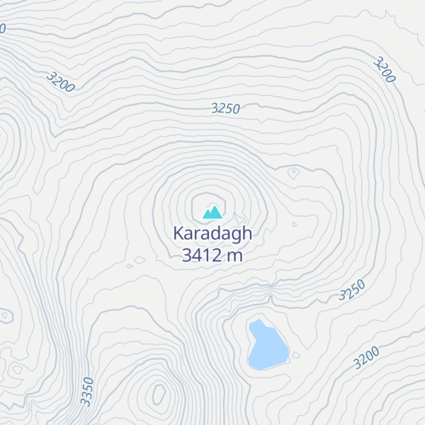 Map of Karadagh