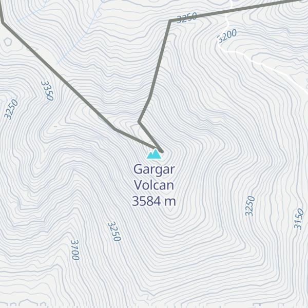 Map of Gargar Volcan