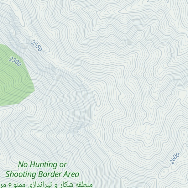 Map of Qolleh-ye Kūh-e Darvāzeh