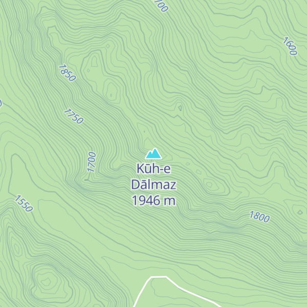 Map of Kūh-e Dālmaz