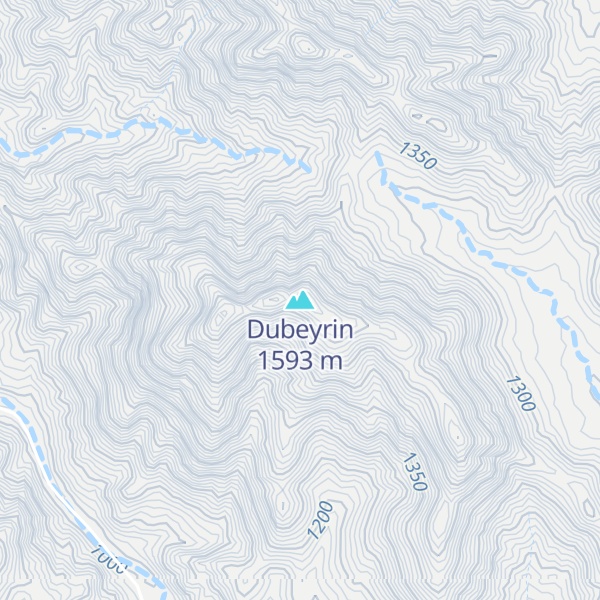 Map of Dubeyrin
