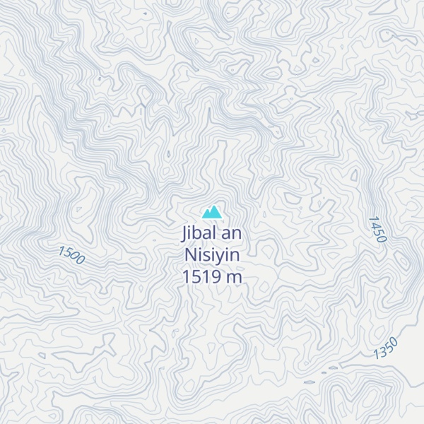 Map of Jibal an Nisiyin
