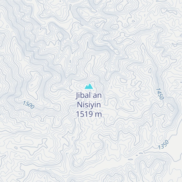 Map of Jibal Am Nsiyin