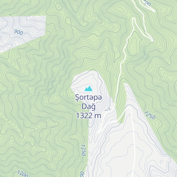 Map of Şortəpə Dağ