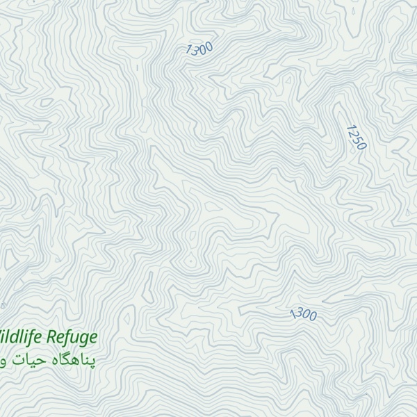 Map of Kūh-e Ālā Gūzī