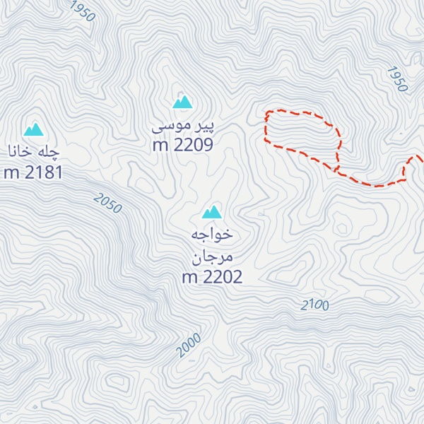 Map of خواجه مرجان