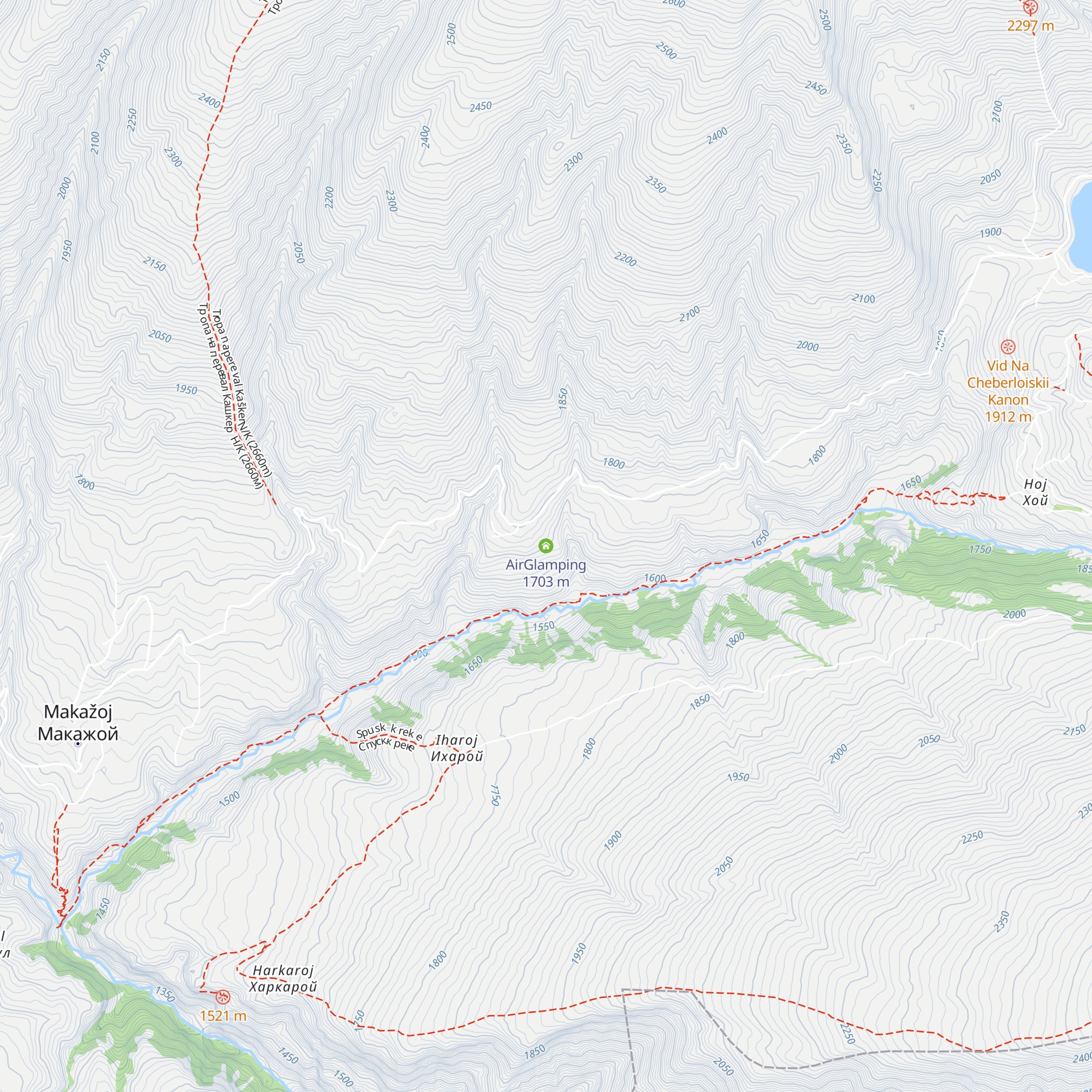 AirGlamping map
