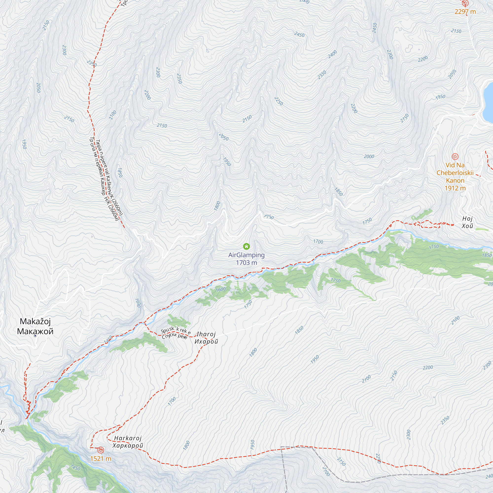 AirGlamping map
