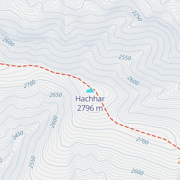 Map of Hachhar