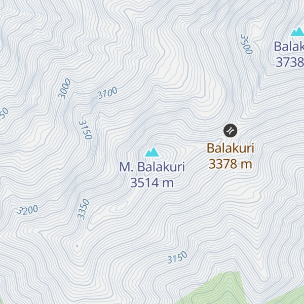 Map of M. Balakuri