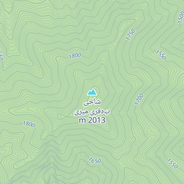 Map of شاخی بەفری میری