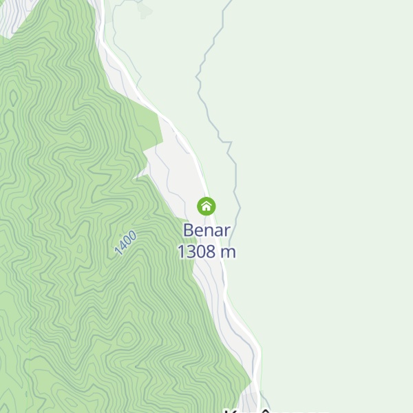 Map of Benar